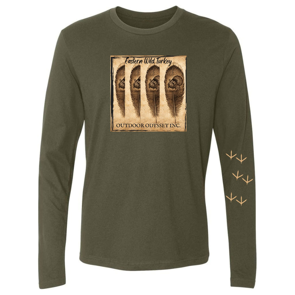 Eastern Wild Turkey Long Sleeve Shirt