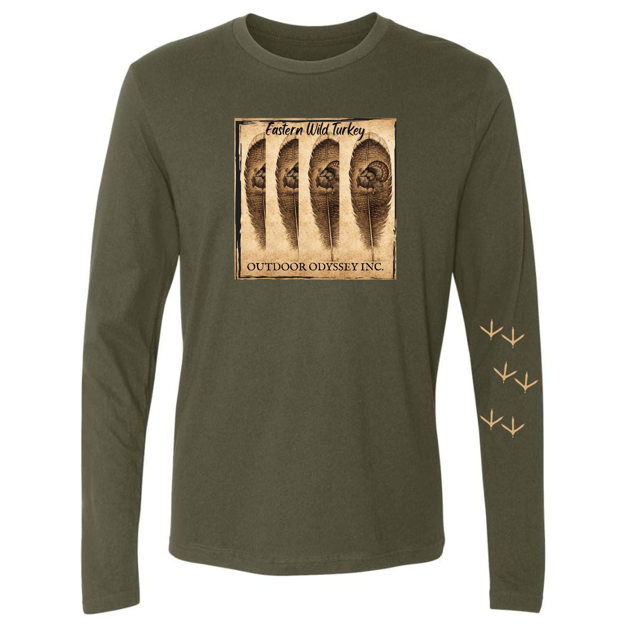Eastern Wild Turkey Long Sleeve Shirt
