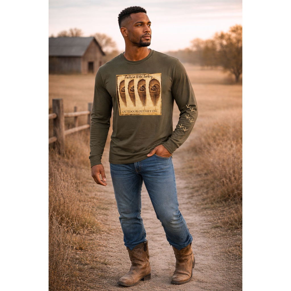 Eastern Wild Turkey Long Sleeve Shirt