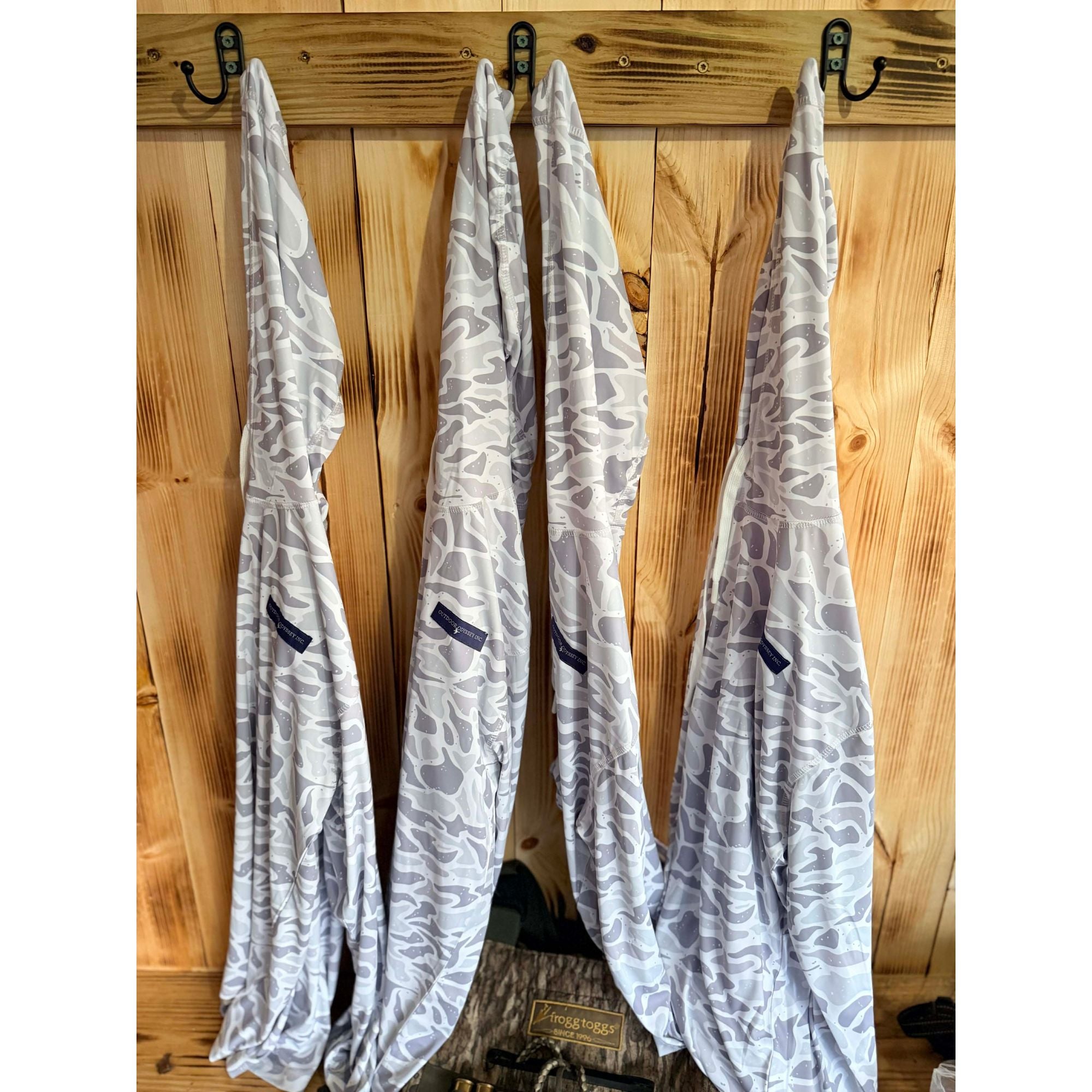 Ghost Water Camo - Performance Hoodie Shirt