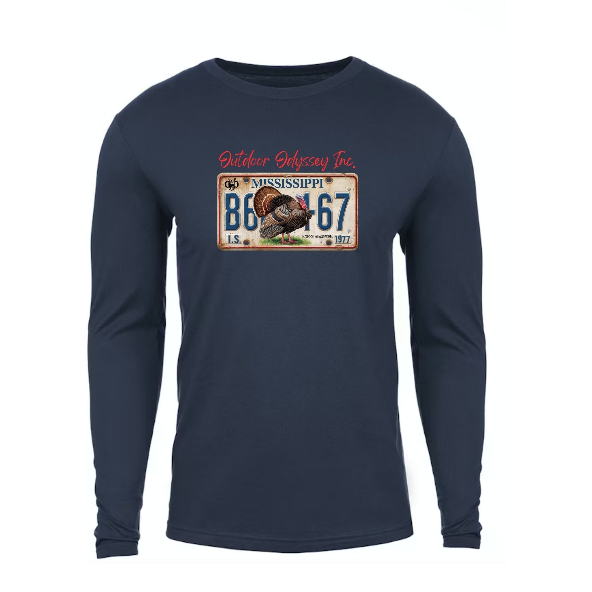 Odyssey License Plate Long Sleeve Shirt