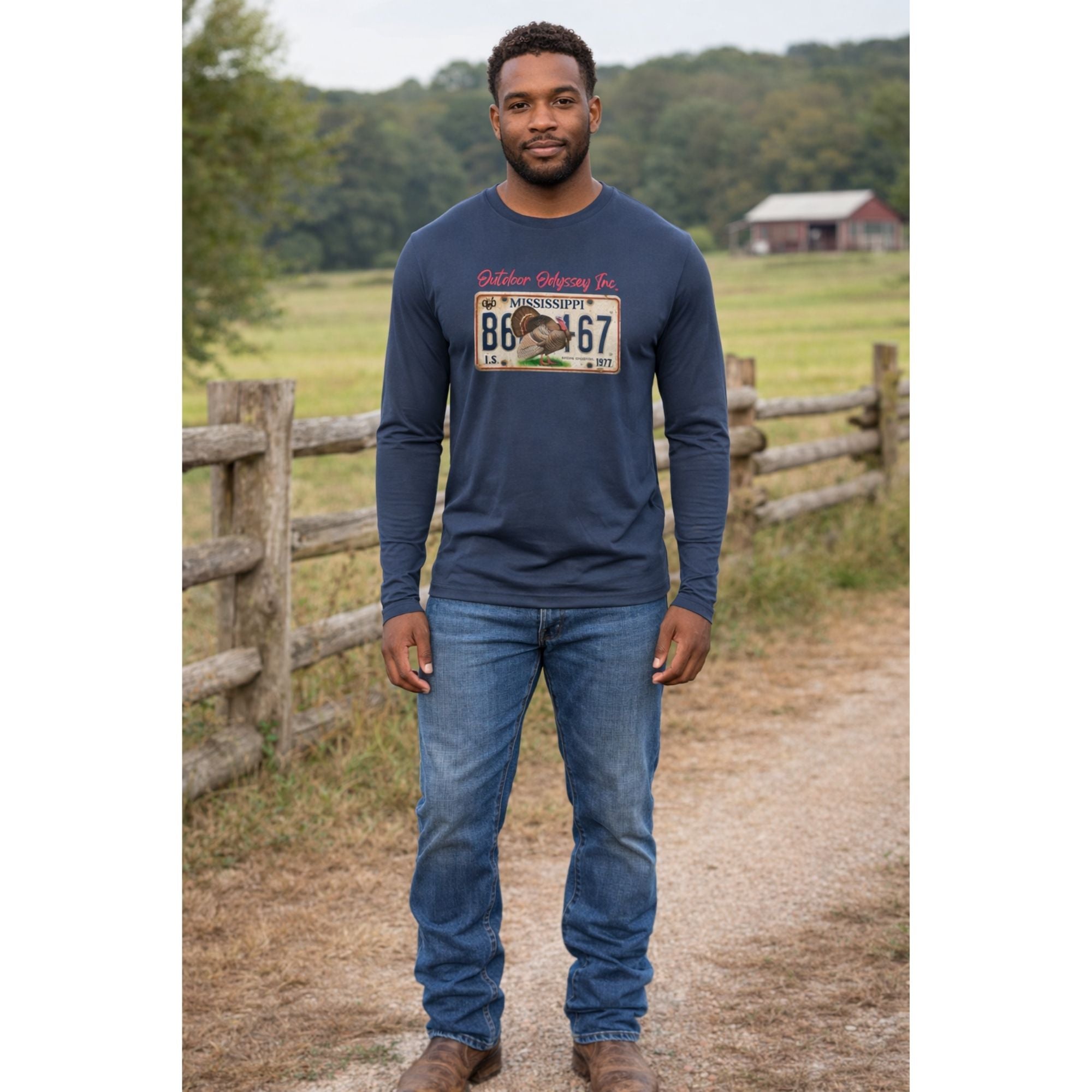 Odyssey License Plate Long Sleeve Shirt
