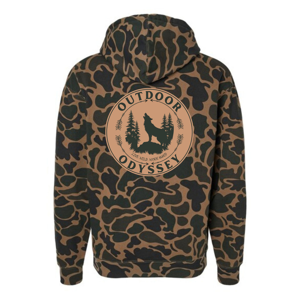 Old Duck Camo Wolf Hoodie